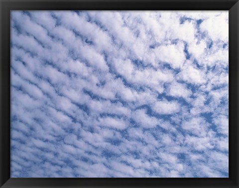 Framed Cloud formations Print