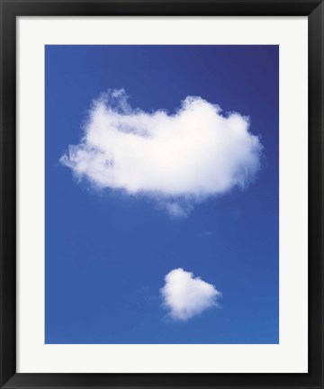 Framed Clouds in Blue Sky Print