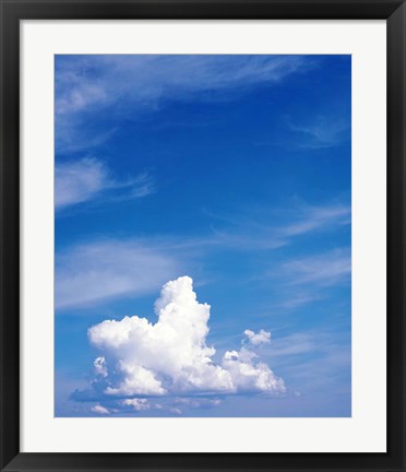 Framed Clouds in Sky Print