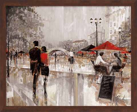 Framed Riverwalk Charm Print