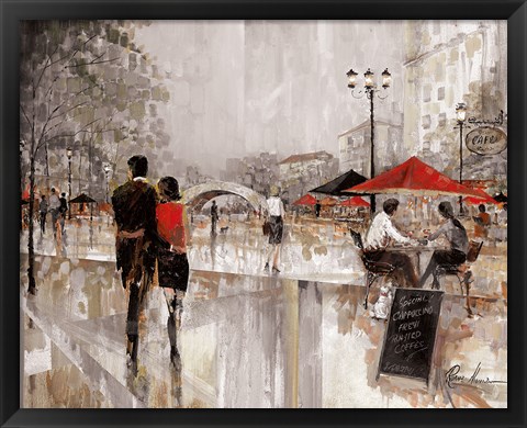 Framed Riverwalk Charm Print