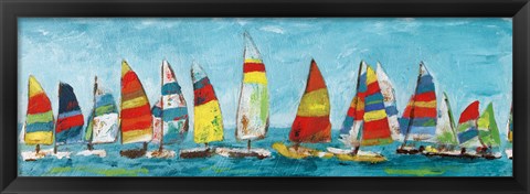 Framed Sailing Away Print