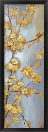 Framed Forsythia Garden I Print