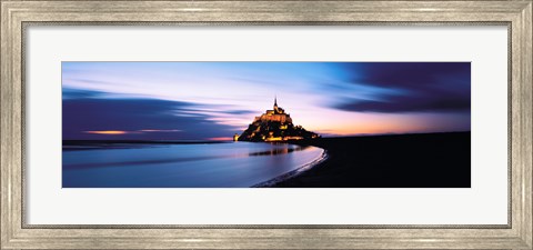 Framed Mont Saint Michel France Print