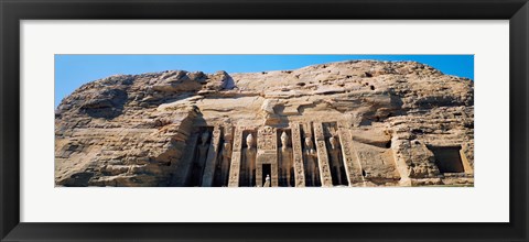 Framed Great Temple of Abu Simbel Egypt Print