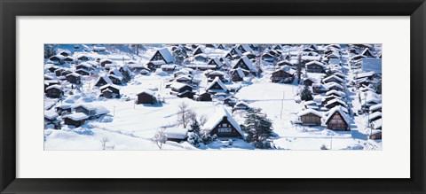 Framed Shirakawagou Gifu Japan Print