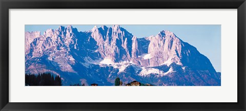 Framed Wilder Kaiser Tirol Austria Print