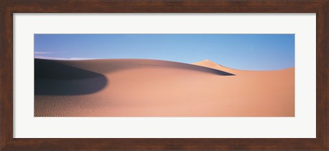 Framed Sand Dunes Death Valley NV USA Print