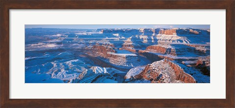 Framed Dead Horse Point State Park w\ Canyonlands National Park UT USA Print