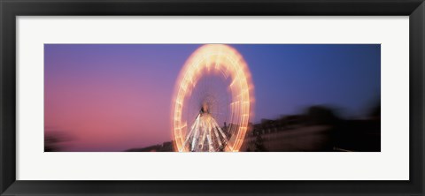 Framed France, Paris, Tuilleries Print