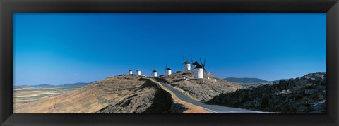 Framed Consuegra La Mancha Spain Print