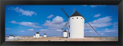 Framed Campo de Criptana La Mancha Spain Print