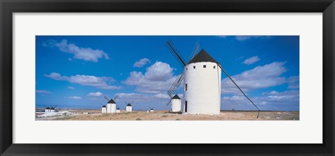 Framed Campo de Criptana La Mancha Spain Print