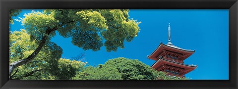 Framed Kiyomizu Temple Kyoto Japan Print