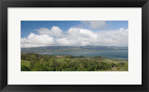 Framed Clouds over a lake, Arenal Lake, Guanacaste, Costa Rica Print