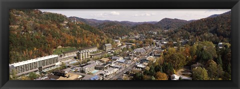 Framed Gatlinburg, Sevier County, Tennessee Print