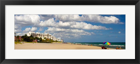 Framed Lauderdale Beach, Florida Print