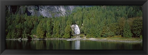 Framed Chatterbox Falls at Princess Louisa Inlet, British Columbia, Canada (horizontal) Print