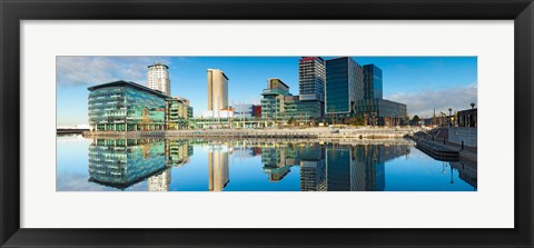 Framed Media City at Salford Quays, Greater Manchester, England 2012 Print