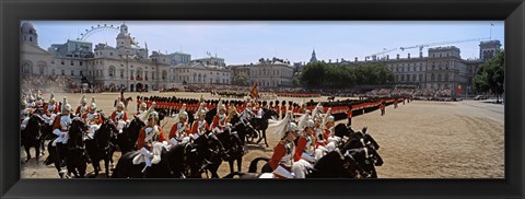 Framed Horse Guards Parade, London, England Print