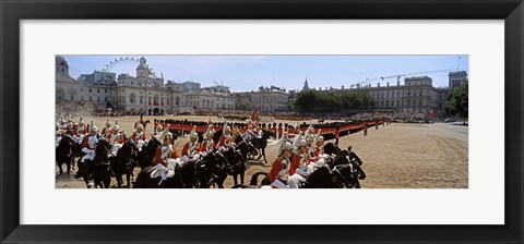 Framed Horse Guards Parade, London, England Print