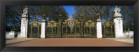 Framed Canada Gate at Green Park, City of Westminster, London, England Print