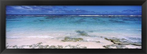 Framed Reef, Rarotonga, Cook Islands, New Zealand Print