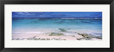 Framed Reef, Rarotonga, Cook Islands, New Zealand Print