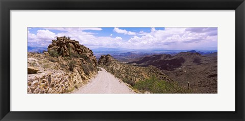 Framed Clouds over the Tucson Mountain Park, Tucson, Arizona Print