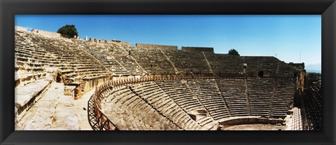 Framed Ruins of Hierapolis, Pamukkale, Denizli Province, Turkey Print