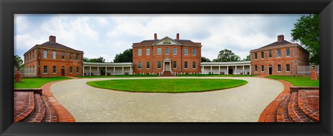 Framed Tryon Palace in New Bern, North Carolina, USA Print