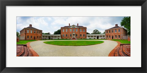 Framed Tryon Palace in New Bern, North Carolina, USA Print