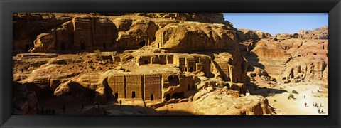 Framed Ruins, Petra, Jordan Print