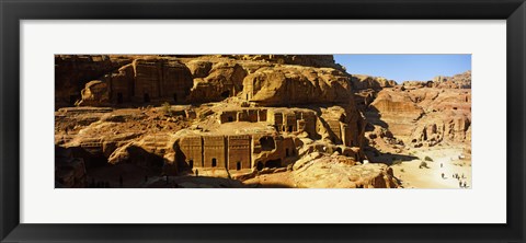 Framed Ruins, Petra, Jordan Print