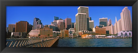 Framed Buildings on the San Francisco Waterfront Print