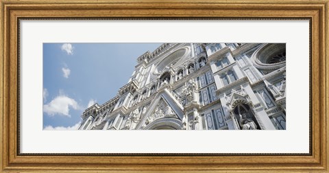 Framed Facade of Duomo Santa Maria Del Fiore, Florence, Tuscany, Italy Print