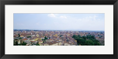 Framed Buildings in a city, Pisa, Tuscany, Italy Print