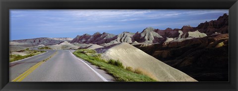 Framed Badlands National Park, South Dakota Print