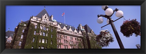 Framed Empress Hotel, Victoria, Vancouver Island, British Columbia, Canada Print