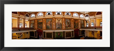 Framed Interiors of the Aula Magna, University of Havana, Havana, Cuba Print