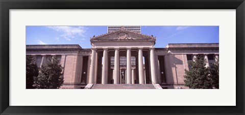 Framed Facade of the War Memorial Auditorium, Nashville, Tennessee Print