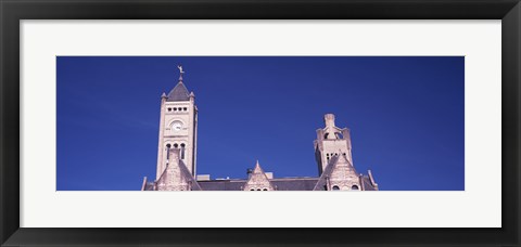 Framed High section view of the Union Station Hotel in Nashville, Tennessee, USA Print