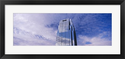 Framed Pinnacle at Symphony Place building at downtown Nashville, Tennessee Print