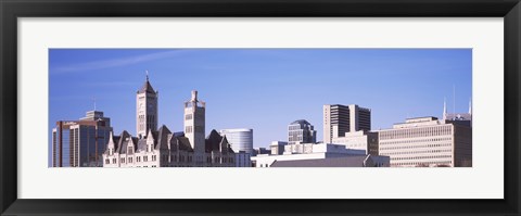 Framed Historic Union Station Hotel in Nashville, Tennessee, USA 2013 Print