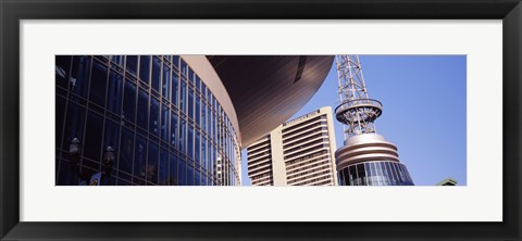 Framed Low angle view of Bridgestone Arena, Nashville, Tennessee, USA Print