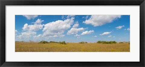 Framed Clouds over Everglades National Park, Florida, USA Print