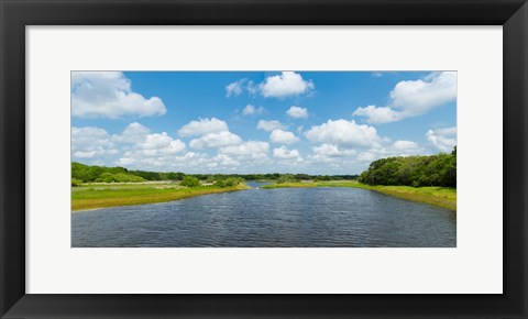 Framed Clouds over the Myakka River, Myakka River State Park, Sarasota County, Florida, USA Print