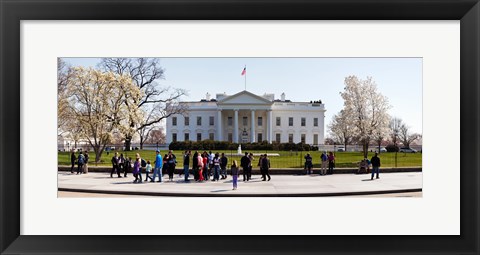 Framed White House, Washington DC Print