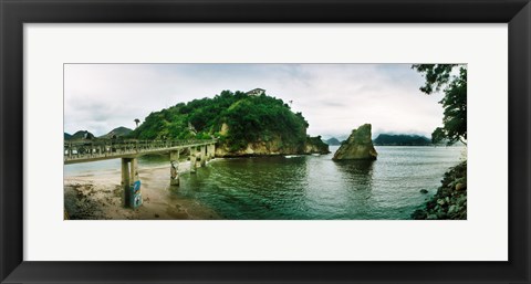 Framed Niteroi, Rio de Janeiro, Brazil Print