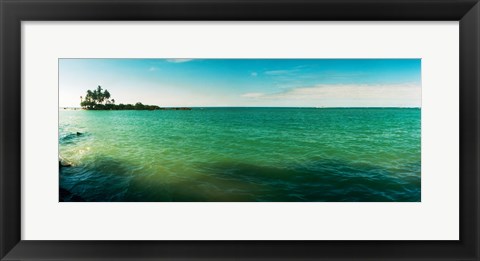 Framed Ocean view, Morro De Sao Paulo, Tinhare, Cairu, Bahia, Brazil Print